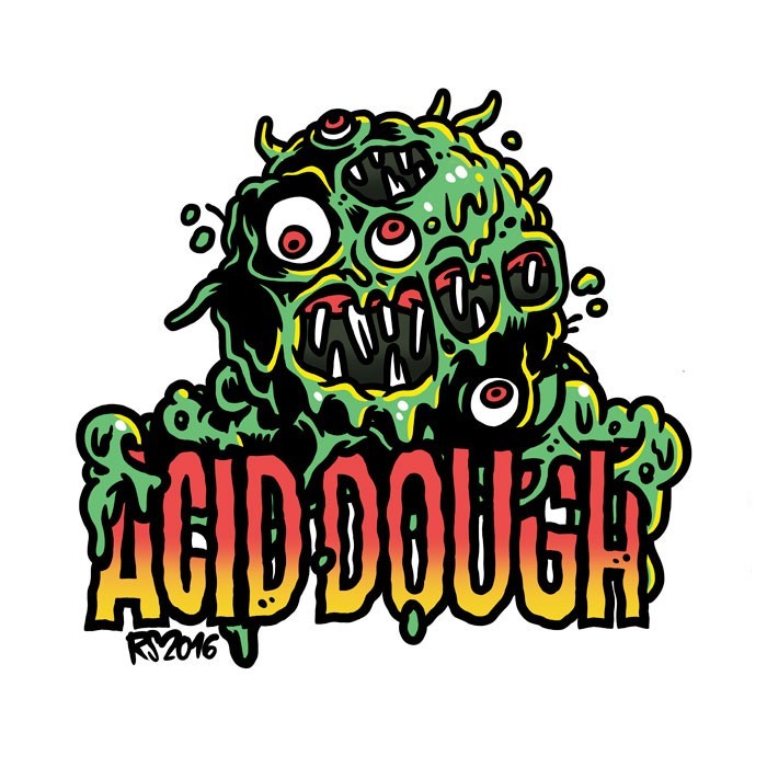 Acid dough